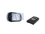 eForCity Reusable Screen Protector Rechargeable Battery Bundle Compatible With Sony PSP 1000 series