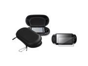 eForCity Black Eva Case Clear Reusable Screen Protector for Sony Playstation Vita