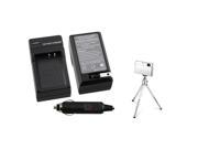 eForCity Charger Mini Tripod for Canon Rebel Kiss X50 Camera