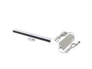 eForCity Wireless Remote Sensor Bar Wall Home Travel Charger For Nintendo Wii Controller