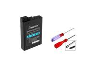 eForCity Lithium Replacement Battery Pack Compatible With Sony PSP 2000 Slim 3000 Screwdriver Tool