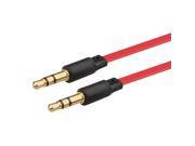 eForCity 3.3FT 3.5mm Stereo Extension M M Cable For Nexus 5X 5P Red