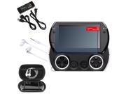 AC Charger BK EVA Case LCD Protector headset For PSP go