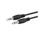 eForCity 3.5mm Stereo Extension M M Cable 4.6FT Black Compatible With Samsung Galaxy Tab 4 7.0 8.0 10.1
