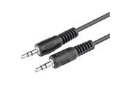 eForCity 3.5mm Stereo Plug to Plug Cable M M For Apple iPhone 6 12 FT 3.7 M Black