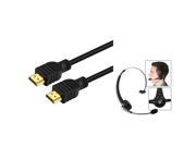 eForCity BLUETOOTH HEADSET HANDSFREE HDMI CABLE 3FT Compatible With SONY PS3