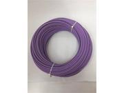 25 FT CAT7 CAT 7 SHIELDED PURPLE CABLE 10GB STRANDED NETWORK NO CONNECTORS