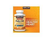 Kirkland Signature Fish Oil 1000mg. 400 Softgels Pack of 3