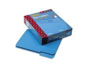 Smead 1 3 Top Tab File Folders Blue Letter 100 ct.