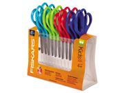 Fiskars Children s Safety Scissors Blunt 5 Length 1 3 4 Cut 12 Pack