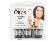 Kwicky Cups Reusable Single Cup Coffee Pod Filters Pack of 3