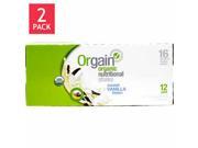 Orgain Organic Nutritional Shake Vanilla 2 - 12ct Cases