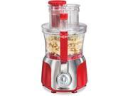 Hamilton Beach Big Mouth Deluxe 14 Cup Food Processor Red
