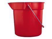 Rubbermaid Red Brute Bucket 10 qt.