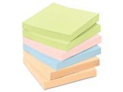 Post it Greener Notes Original Recycled Note Pads 3 x 3 Helsinki 100 Pad 12 Pads Pack