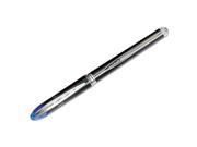 uni ball Vision Elite Roller Ball Stick Waterproof Pen Blue Ink Super Fine packs of 4