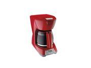 Programmable 12 Cup Coffeemaker Red