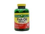 Spring Valley Fish Oil Dietary Supplement Softgels 1000mg 200 count