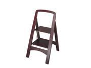 Rockford Series Two Step Stool Mahogany