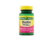Spring Valley Biotin Softgels 5000 mcg 120 count