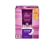 Poise Incontinence Overnight Pads Ultimate Absorbency Long 60 CT