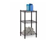 UPC 882555335772 product image for Honey-Can-Do 3-Tier Wire Shelving Tower - Black | upcitemdb.com