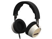 Audiofly AF240 Over Ear Headphones With Mic White