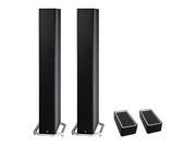Definitive Technology BP9060 High Power Bipolar Tower Speakers with Integrated 10 Subwoofer and Dolby Atmos Module Pa
