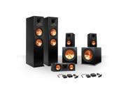 Klipsch 5.2 RP 250 Reference Premiere Speaker Package with R 110SW Subwoofers and two FREE Wireless Kits Ebony