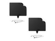 Mohu Leaf 50 Ultimate HDTV Antenna Pack of 2