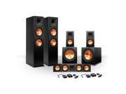Klipsch 5.2 RP 280 Reference Premiere Speaker Package with R 115SW Subwoofers and two FREE Wireless Kits Ebony
