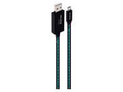 PipeLine Photon Lighted Micro USB Cable 3 Feet Green