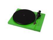 PRO JECT Debut Carbon DC Turntable With Ortofon 2M Red Cartridge Green
