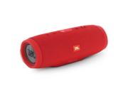JBL Charge 3 Waterproof Portable Bluetooth Speaker Red