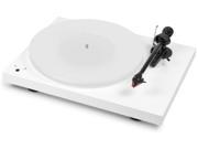PRO JECT Debut Carbon DC Esprit SB 3 Speed Turntable With Ortofon 2M Red Cartridge Glossy White