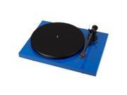 PRO JECT Debut Carbon DC Turntable With Ortofon 2M Red Cartridge Blue