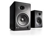 Audioengine A5 Premium Powered Bookshelf Speakers Pair Black
