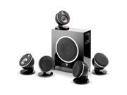 Focal Dome 5.1 Channel Speaker System With Sub Air Black