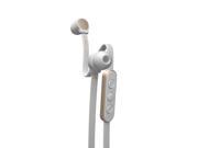 Jays a JAYS 4 Tangle Free Earphones for iOS White Gold
