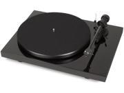 PRO JECT Debut Carbon Phono USB Turntable With Ortofon OM10 Cartridge Gloss Black