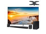 Samsung UN75KS9000 75 4K SUHD Smart TV with HW K950 Dolby Atmos Soundbar and Mohu Sky 60 Antenna