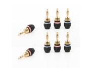 UPC 713541785199 product image for Monster QuickLock MKII Gold Banana Plugs/Connectors - 4 Pair (127757) | upcitemdb.com
