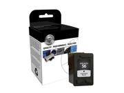 Clover Ctg56a Black Ink Cartridge, Replaces Hp 56 C6656an