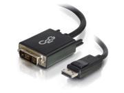 Cables To Go 54328 3FT DISPLAYPORT MALE TO SINGLE LINK DVI D MALE ADAPTER CABLE BLACK