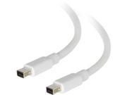 Cables To Go 54411 6FT MINI DISPLAYPORT CABLE M M WHITE