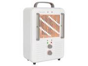 World Marketing EUH352 Comfort Glow Milkhouse Style Electric Heater with 3 prong Grounded Cord