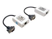 Tripp Lite B130 101A SR VGA with Audio over Cat5 Cat6 Extender Kit Transmitter and Receiver with EDID USB Powered