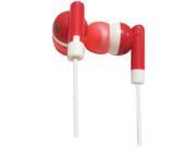 Supersonic IQ 101 RED IQ 101 Digital Stereo Earphones Red