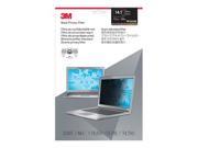 3M PF141C3B Blackout Frameless Privacy Filter For 14.1 Inch Notebook