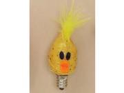 Vickie Jean s Creations 0140402 Primitive Duck Candelabra Screw Base Light Bulb
